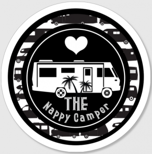 The Nappy Camper Sticker Decal